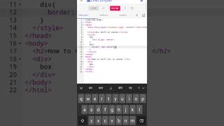 Learn html css how to shift div in center html webdevelopment webdesign shorts ytshorts [upl. by Gilpin]