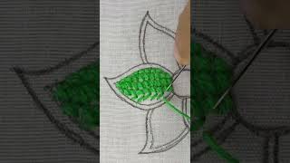 Cross stitch tutorial shortsviral embroidery handembrodiery embroiderydesigns youtubeshorts [upl. by Hnaht]