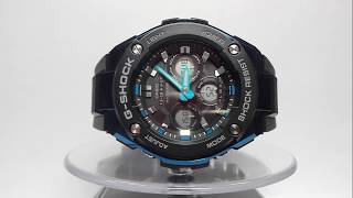 Casio GShock GSTW300G1A2ER watch video 2017 [upl. by Medrek]