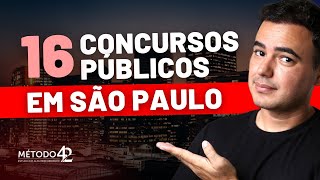 16 Concursos Públicos em São Paulo  Prof Rafael Barbosa [upl. by Nisaj]