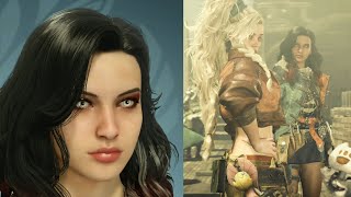 Monster Hunter Wilds Female Character Creation amp Gemma Scenes Beta [upl. by Ahsieken]