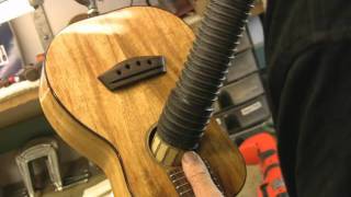 Uke Minutes 69  How to Install an Ukulele Pickup [upl. by Stig]