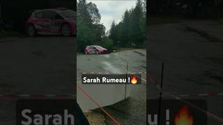 Rallye des Cévennes 2024 passage de sarah rumeau dans lES4  rally passion rallycar [upl. by Adnih133]