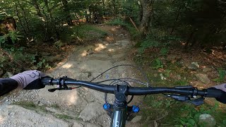 Bikepark Geisskopf  NA OČI Mallettrail nechápu že jsem ho sjela spodní část [upl. by Monica723]