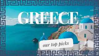 Must Visit Places in Greece for 2024 travel [upl. by Shimkus297]