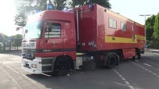 Kolonnenfahrt Einsatzfahrzeuge NRW  Rückkehr vom Hochwassereinsatz in Magdeburg [upl. by Ellehcrad123]