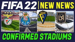 FIFA 22 NEWS  6 NEW CONFIRMED STADIUMS LEAKED 🔥😱  Estádio da Luz Dragão amp More [upl. by Julienne]