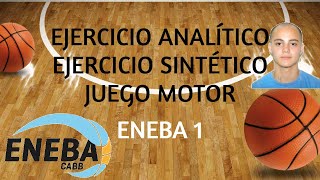 Básquetbol ejercicio analítico ejercicio sintético y juego motor  Ignacio A Badde  ENEBA 1 [upl. by Tabber288]