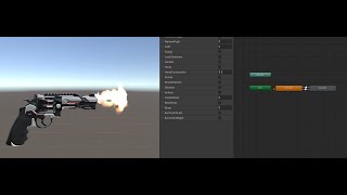 Unity Gun Animation drive with a Gesture [upl. by Giacamo]