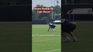 Texans Rookie Cade Stover [upl. by Yerfej]