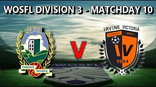 Threave Rovers 2  Irvine Vics 4  30th September 2023 [upl. by Deeanne]