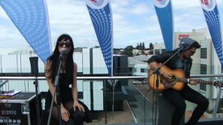 The Veronicas  Mad Love Live on 929s Rooftop Gig [upl. by Enairda]