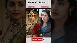 Ponniyin Selvan II Movie Cast Then And Now shorts [upl. by Waller]