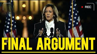 FULL SPEECH Kamala Harris’s Final Argument at the Historic Ellipse Rally [upl. by Nomyar844]