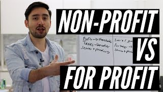 Nonprofit vs For Profit – Which Should You Start [upl. by Jacqueline156]