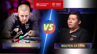 JAYSON SHAW VS NGUYEN DAT PHI  2024 HANOI OPEN billiards 9ballpool highlights hanoi [upl. by Circosta]