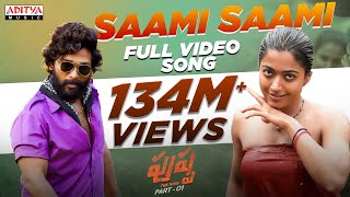 Saami Saami Full Video Song Telugu  Allu Arjun Rashmika  Pushpa Songs  DSP  Sukumar [upl. by Alben876]