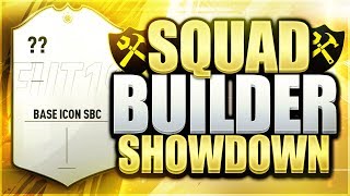 BASE ICON SBC SQUAD BUILDER SHOWDOWN FIFA 19 ULTIMATE TEAM [upl. by Yasui]