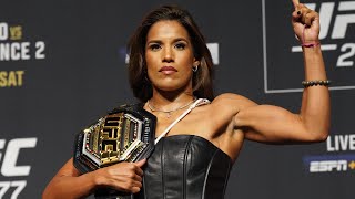 Julianna Pena THROWS SHADE  Amanda Nunes NO AURA [upl. by Llesram287]