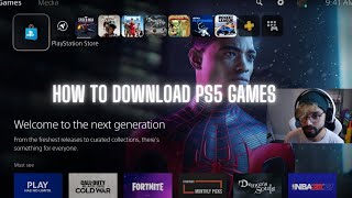 How to Download PS5 Games Digitally [upl. by Aeikan942]