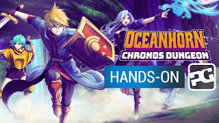 OCEANHORN CHRONOS DUNGEON  First 10 minutes Apple Arcade iPhone iPad [upl. by Hodges]