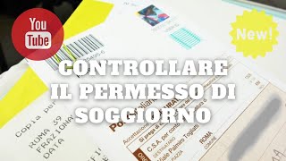 Controllare il permesso di soggiorno online [upl. by Acebber]