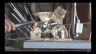 Murano Glass  The creation of the Glass Lion [upl. by Carilla139]