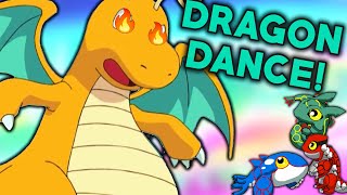 Dragon Dance Dragonite DESTROYS Ubers │ Pokemon Brilliant Diamond and Shining Pearl Wifi Battle [upl. by Idnyl]