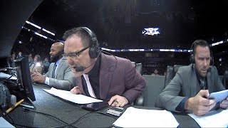 Mauro Ranallo reacts to the chaos of Ciampa and Garganos Last Man Standing Match [upl. by Stew525]