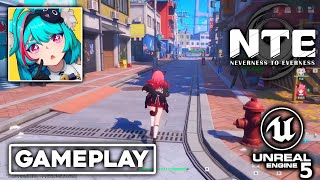 Neverness To Everness NTE  NEW OFFICIAL 17 MINUTES GAMEPLAY [upl. by Hsirahc]