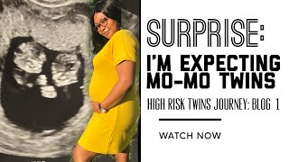 Im having IDENTICAL TWINS  MOMO Twins HIGH RISK Pregnancy [upl. by Anirdnajela941]