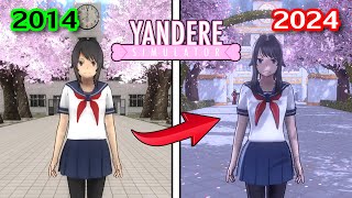 10 ปี ยันเดเระซิมูเลเตอร์ วิวัฒนาการ 2014  2024  Yandere Simulator [upl. by Albina]