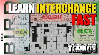 LEARN INTERCHANGE FAST  Map Guide with Map Overview Spawns amp Exits  Escape from Tarkov [upl. by Seale]