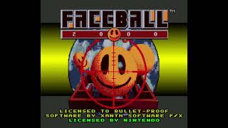 Faceball 2000 Super Nintendo [upl. by Abram]