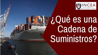 ¿Qué es una Cadena de Suministros [upl. by Goddart]