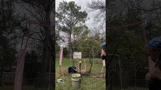 Keep calm and play softball🥎❤️ practice softball hitting [upl. by Needan]