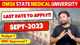 Omsk State Medical University  Is it a good choice  MBBS in Russia for Indians [upl. by Negrom977]