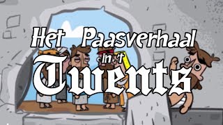 PAASVERHAAL IN T TWENTS  GLADJAKKERS [upl. by Thornie]