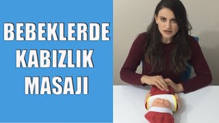 Bebeklerde kabızlık masajı nasıl yapılır [upl. by Cohlier]