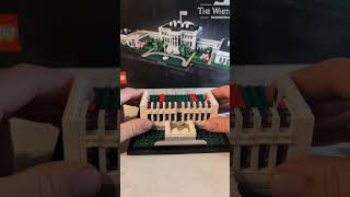 The Start To The White House Lego Set shorts lego whitehouse legoarchitecture start legosets [upl. by Orpah]