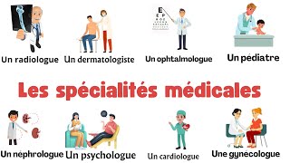 les spécialités médicales en français [upl. by Abbi]