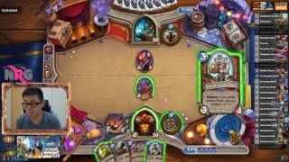 Amaz as Warrior in Gadgetzan Arena Hearthstone  Mean Streets of Gadgetzan [upl. by Stanly]