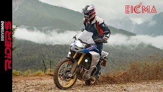 2019 BMW F850GS Adventure  Walkaround  Africa Twin Killer [upl. by Trinetta522]