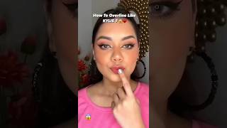 do you overline your lips💄💋 plumpliplove makeup lipliner makeuptutorial lipstick lipartistry [upl. by Sivet]