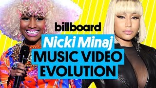 Nicki Minaj Music Video Evolution Massive Attack to Ariana Grande Collab Bed  Billboard [upl. by Arahsat]