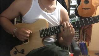 Allan Holdsworth  City Nights Solo Cover [upl. by Nador]