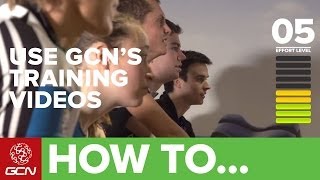 Cycle Training with GCN  How To Use Our Training Videos [upl. by Eciralc]