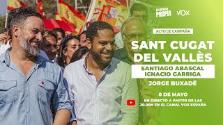 🔴 DIRECTO  Acto de campaña en Sant Cugat endefensapropia [upl. by Tessi312]