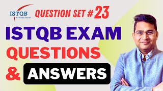 ISTQB Foundation CTFL Exam Questions and Answers Explained Part 23 [upl. by Tala819]