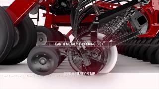 Case IH Precision Disk 500T Disk Drill Animation [upl. by Eicam]